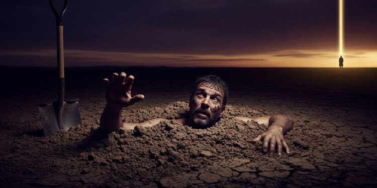 കണ്ണില്ലാ-ക്രൂരത,-ഭർത്താവിനെ-ജീവനോടെ-കുഴിച്ചിടാൻ-ശ്രമം!-മരണത്തിന്റെ-വക്കിൽ-നിന്ന്-ജീവിതത്തിലേക്ക്;-രക്ഷകനായത്-അപരിചിതൻ