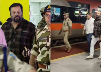 വോട്ടർ-പട്ടിക-ക്രമക്കേട്-വിവാദങ്ങൾക്കിടെ-സുരേഷ്-ഗോപി-തൃശ്ശൂരിലേക്ക്;-ഡൽഹിയിൽ-നിന്ന്-തിരുവനന്തപുരത്ത്-എത്തിയപ്പോഴും-‘നോ-കമന്റ്സ്’