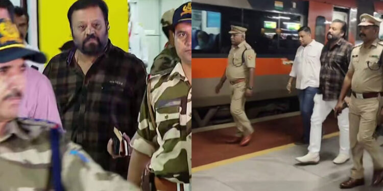 വോട്ടർ-പട്ടിക-ക്രമക്കേട്-വിവാദങ്ങൾക്കിടെ-സുരേഷ്-ഗോപി-തൃശ്ശൂരിലേക്ക്;-ഡൽഹിയിൽ-നിന്ന്-തിരുവനന്തപുരത്ത്-എത്തിയപ്പോഴും-‘നോ-കമന്റ്സ്’