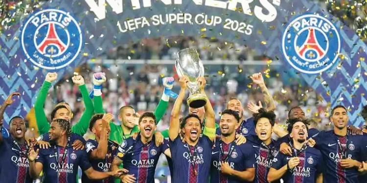 പിഎസ്ജി-ആദ്യമായി-യുവേഫ-സൂപ്പര്‍-കപ്പ്-കിരീടം-നേടി