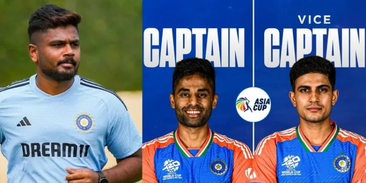 ഏഷ്യാ-കപ്പ്;-സഞ്ജു-സാംസൺ-ടീമിൽ,-സൂര്യകുമാര്‍-യാദവ്-നായകൻ,-ശുഭ്മാന്‍-ഗില്‍-ഉപനായകൻ