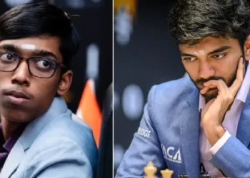 സിന്‍ക്വിഫീല്‍ഡ്-ചെസ്സ്:-പ്രജ്ഞാനന്ദ-ലോക-ചാമ്പ്യന്‍-ഗുകേഷിനെ-തോല്‍പിച്ച്-മുന്നില്‍