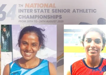 ഇന്റര്‍-സ്റ്റേറ്റ്-സീനിയര്‍-അത്‌ലറ്റിക്‌സ്:-വനിതാ-ട്രിപ്പിള്‍-ജംപില്‍-സാന്ദ്രയ്‌ക്ക്-സ്വര്‍ണവും-അലീനയ്‌ക്ക്-വെള്ളിയും