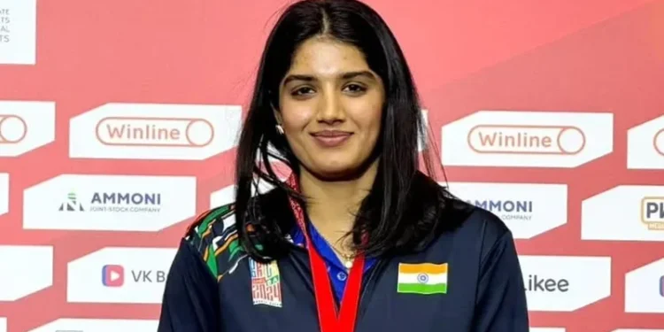 ബോക്‌സിങ്-ലോക-ചാമ്പ്യന്‍ഷിപ്പ്:-നുപൂര്‍-ഭാരതത്തിന്റെ-ആദ്യ-മെഡല്‍-ഉറപ്പിച്ചു