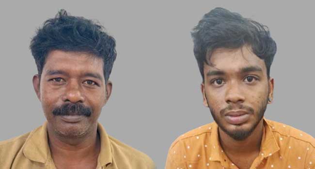 വിവാഹിതയായ-യുവതിയും-യുവാവുമൊത്തുള്ള-സ്വകാര്യരംഗങ്ങൾ-രഹസ്യമായി-മൊബൈൽ-ഫോണിൽ-പകർത്തി,-യുവതിയെ-ഭീഷണിപ്പെടുത്തി-പണംവാങ്ങി,-പിന്നാലെ-ദൃശ്യങ്ങൾ-സുഹൃത്തിനു-കൈമാറി,-യുവതിയുടെ-പരാതിയിൽ-രണ്ടുപേർ-അറസ്റ്റിൽ