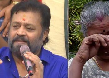 ആനന്ദവല്ലി-ചേച്ചി-വന്ന്-എന്റെ-നെഞ്ചത്ത്-കയറിയിട്ട്-കാര്യമില്ല-സഹകരണ-വകുപ്പ്-മന്ത്രിയാണ്-തീരുമാനം-എടുക്കേണ്ടത്!!-ചില-ആളുകളെ-കൊണ്ടുനിർത്തി-പരിപാടി-വക്രീകരിക്കാനുള്ള-ശ്രമങ്ങളാണ്-നടക്കുന്നത്-സുരേഷ്-​ഗോപി