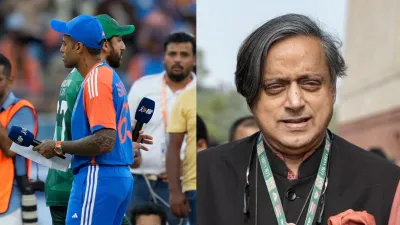 സ്പോർട്സ്മാൻഷിപ്പിന്റെ-അഭാവത്തെ-സൂചിപ്പിക്കുന്നു-;-ഇന്ത്യൻ-ടീം-പാകിസ്ഥാനികളുമായി-ഹസ്തദാനം-നടത്തണമായിരുന്നുവെന്ന്-ശശി-തരൂർ