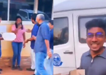 ശരിക്കും-സർപ്രൈസായി!!!-യുവതിക്ക്-പിറന്നാൾ-സർപ്രൈസ്-കൊടുക്കാൻ-പൊലീസ്-ഉദ്യോഗസ്ഥരെന്ന-വ്യാജേന-ഹെഡ്ക്വാര്‍ട്ടേഴ്‌സിൽ-അതിക്രമിച്ചു-കയറി,-പൊലീസ്-വാഹനത്തിന്-മുമ്പിൽ-വച്ച്-ഫോട്ടോയെടുപ്പം-കേക്ക്-മുറിക്കലും,-യുവാക്കൾക്കെതിരെ-കേസ്