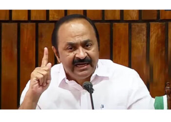 സര്‍ക്കാര്‍-കപടഭക്തി-കാണിക്കുമ്പോൾ-അത്-ജനങ്ങളെ-ബോധ്യപ്പെടുത്താനുള്ള-ഉത്തരവാദിത്തം-തങ്ങളുടേതാണ്,-സം​ഗമത്തിന്-കോൺ​ഗ്രസ്-പങ്കെടുത്തിരുന്നെങ്കിൽ-പിണറായി-വിജയനെപ്പോലെ-ഞങ്ങളും-പരിഹാസ-പാത്രമാകുമായിരുന്നു,-സം​ഗമം-എട്ടുനിലയിൽ-പൊട്ടിയതോടെ-യുഡിഎഫ്-തീരുമാനം-നൂറുശതമാനം-ശരിയാണെന്ന്-തെളിഞ്ഞു-വി-ഡി-സതീശൻ