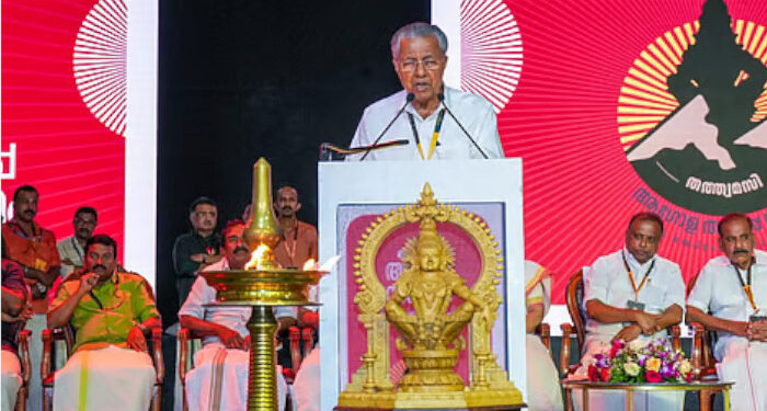 എത്ര-വെള്ളപൂശിയാലും-പുള്ളിപ്പുലിയുടെ-പുള്ളി-ഒരുനാള്-തെളിഞ്ഞുവരും,-അയ്യപ്പ-സംഗമത്തിൽ-തെളിഞ്ഞത്-പിണറായി-സർക്കാരിന്റെ-വർഗീയ-മുഖം,-മുസ്ലിങ്ങൾക്ക്-നേരെ-വിഷം-തുപ്പുന്ന-വെള്ളാപ്പള്ളി-നടേശനാണ്-മുഖ്യന്റെ-അടുത്ത-കൂട്ടാളി,-വിമർശനവുമായി-സമസ്ത-മുഖപത്രം