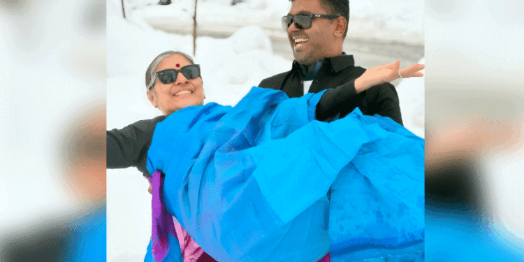 ‘അവൻ-അമ്മക്കുട്ടിയാണ്’-എന്ന-കളിയാക്കലുകൾ-അവഗണിച്ച്-ശരത്-കൃഷ്ണൻ-യാത്ര-തുടരുന്നു,-അമ്മയുടെ-കൈപിടിച്ച്