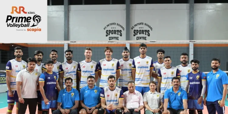 പ്രൈം-വോളിബോള്-ലീഗ്:-കിരീടം-നേടാനുറച്ച്-കൊച്ചി-ബ്ലൂ-സ്പൈക്കേഴ്സ്