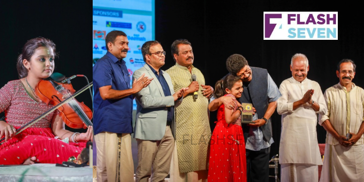 ഗംഗാപ്രവാഹമായി വയലിൻ നാദം; സംഗീതാസ്വാദകരെ വിസ്മയിപ്പിച്ച് ഗംഗ ശശിധരൻ