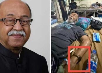 മരണക്കിടക്കയിലും-കൈവിലങ്ങ്!!-മരണത്തെ-മുഖാഭിമുഖം-കണ്ടുകിടക്കുന്ന-രോഗിയായ-ഒരു-മനുഷ്യന്-എങ്ങനെ-ജയിൽചാടാൻ-സാധിക്കും?-അത്യന്തം-മനുഷ്യത്വരഹിതവും-മനുഷ്യാവകാശങ്ങളുടെ-നഗ്നമായ-ലംഘനവുമെന്ന്-വിമർശനം