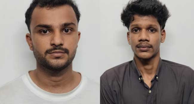 ട്രാഫിക്-പരിശോധനയ്ക്കിടെ-നിർത്താതെ-പാഞ്ഞ-കാർ-എസ്ഐയെ-ഇടിച്ച്-ബോണറ്റിൽ-കയറ്റി!!-പിന്നാലെ-ഓട്ടോയിലും-മതിലിലുമിടിച്ചു,-വളപട്ടണം-എസ്ഐയ്ക്ക്-പരുക്ക്,-യുവാക്കൾക്ക്-ലൈസൻസില്ല,-പ്രതികൾ-റിമാൻഡിൽ