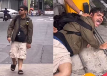 ലഹരി-ഉപയോ​ഗിച്ച്-റോഡിൽ-അശ്ലീല-നൃത്തം,-തോക്കിന്റെ-ആകൃതിയിലുള്ള-ലൈറ്റര്‍-ചൂണ്ടി-ഭീഷണിപ്പെടുത്തലും,-ഇന്ത്യക്കാരനെ-അറസ്റ്റ്-ചെയ്ത്-ബാങ്കോക്ക്-പൊലീസ്