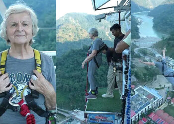 ​അസാധാരണം,-അവിശ്വസനീയം!
വൈറലായി-83കാരിയുടെ-ബംഗി-ജംമ്പിങ്-വിഡിയോ