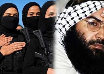 ബ്രിഗേഡിൽ-ചേരുന്ന-സ്ത്രീകൾ-ഭർത്താക്കന്മാരോ,-അടുത്ത-കുടുംബാംഗങ്ങളോ-ഒഴികെ-പുരുഷന്മാരുമായി-സംസാരിക്കരുത്!!-‘ഇന്ത്യയ്‌ക്കെതിരായ-ജിഹാദ്-സ്വർഗം-ഉറപ്പാക്കുന്നു!!-സംഘടനയിൽ-ചേരുന്ന-ഏതൊരു-സ്ത്രീയും-മരണശേഷം-നേരിട്ട്-സ്വർഗത്തിലേക്ക്-പോകും’…-വനിതാ-ചാവേറുകളുടെ-പരിശീലന-പദ്ധതി-വിശദീകരിച്ച്-മസൂദ്-അസ്ഹറിൻ്റെ-ഓഡിയോ 