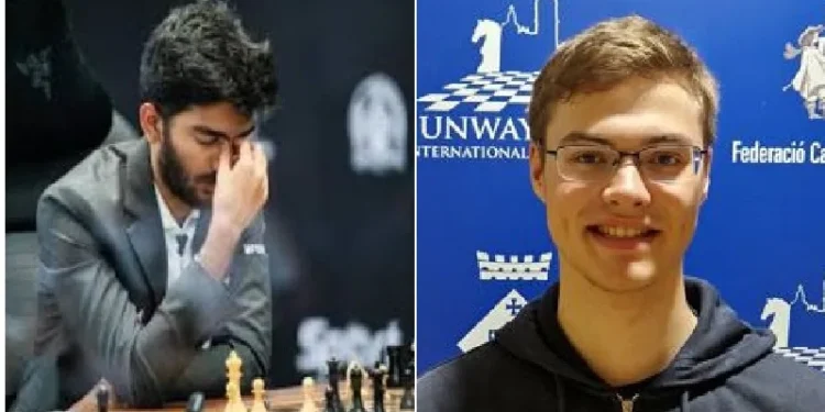 ഗോവയിലെ-ഫിഡെ-ചെസ്-ലോകകപ്പില്‍-നിന്നും-ഗുകേഷ്-പുറത്ത്;-തോല്‍പിച്ചത്-ജര്‍മ്മനിയിലെ-21കാരന്‍-ഫ്രെഡറിക്-സ്വെയിന്‍