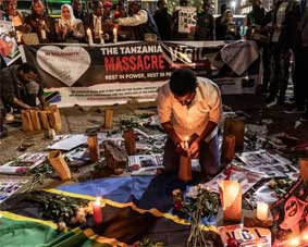 മൃതദേഹങ്ങള്‍-നിറഞ്ഞ്-ടാന്‍സാനിയയിലെ-മോര്‍ച്ചറികള്‍;-പ്രതിഷേധക്കാരെ-വെടിവെച്ച്-വീഴ്ത്തി-പോലീസ്