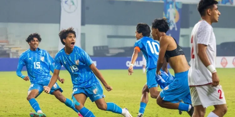 എഎഫ്‌സി-അണ്ടർ-17-ഏഷ്യാ-കപ്പ്:-ഇറാനെ-അട്ടിമറിച്ച്-ഇന്ത്യ-യോഗ്യത-നേടി