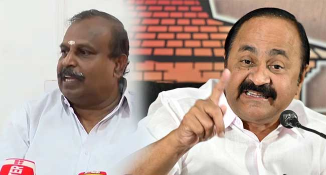 വിഷ്ണുപുരം-ചന്ദ്രശേഖരൻ-നടത്തിയത്-എൻഡിഎയിൽ-കൂടുതൽ-പരിഗണന-കിട്ടാനായുള്ള-വിലപേശൽ-നാടകം,-ചർച്ച-നടത്തി-വഞ്ചിച്ചു,-ഇനി-യുഡിഎഫിൻ്റെ-ഭാഗമാകണമെന്ന്-പറഞ്ഞു-വന്നാലും-മുന്നണിയുടെ-ഭാഗമാക്കില്ല-കോൺഗ്രസ്