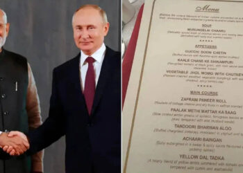 കശ്മീരി-ചട്ണി,-കുങ്കുമപ്പൂ-പനീർ-റോളുകൾ,-ബദാം-പുഡ്ഡിംഗ്…;-പുടിന്-വേണ്ടി-രാഷ്ട്രപതി-ഭവനിൽ-ഒരുക്കിയ-ഗ്രാൻഡ്-സ്റ്റേറ്റ്-ഡിന്നറിലെ-വിഭവങ്ങൾ