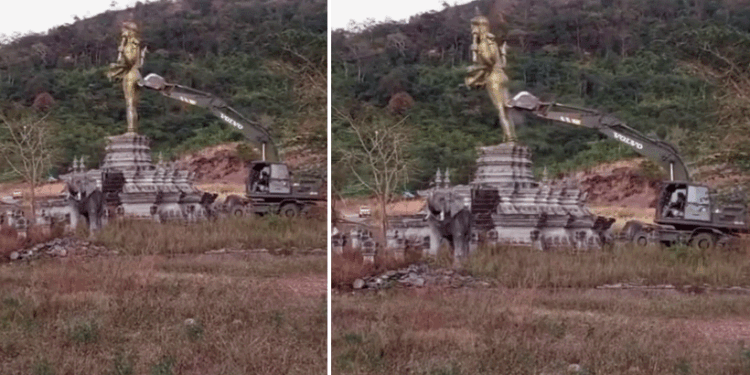 വിഷ്ണു-പ്രതിമ-തകർത്തു!-വിശദീകരണത്തിൽ-തൃപ്തിയാകാതെ-ലോകം;-അതിർത്തിയിൽ-പുകയുന്ന-സംഘർഷത്തിന്-പിന്നിലെ-സത്യമെന്ത്?