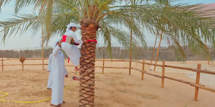 ഡസർട്ട്-ക്യാമ്പ്-സന്ദർശിച്ച്--ശൈഖ്-ഹംദാൻ;-വൈറലായി-ചിത്രങ്ങൾ