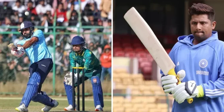 രോഹിത്ത്-ശർമ്മയുടെ-റെക്കോർഡ്-വീണു!-സിക്സർ-പെരുമഴയുമായി-സർഫറാസ്-ഖാൻ;-56-പന്തിൽ-സെഞ്ച്വറി