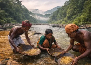 പുഴയല്ല-ഇത്,-ഒഴുകുന്ന-നിധിശേഖരം;-ജാർഖണ്ഡിന്റെ-വനമേഖലയിൽ-സ്വർണ്ണത്തരികൾ-ഒളിപ്പിച്ചുവെച്ച-സുബർണരേഖ…