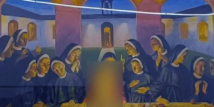 അന്ത്യ-അത്താഴ-ചിത്രത്തിന്-നേരെ-വിമർശനം;-ചിത്രം-നീക്കി