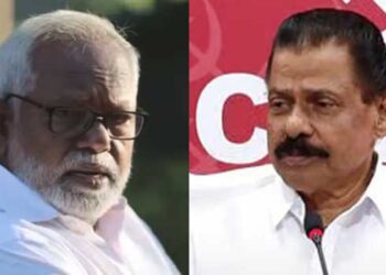 പൊതുസമ്മതനല്ലാത്ത-വ്യക്തിയെ-മേയറായി-ഉയർത്തിക്കാട്ടിയത്-തിരിച്ചടിയായി…-മേയർ-സ്ഥാനാർഥിയെ-മുന്നിലിരുത്തി-സംസ്ഥാന-കമ്മിറ്റിയുടെ-റിപ്പോർട്ട്-മേശപ്പുറത്തുവച്ച്-എംവി-ഗോവിന്ദൻ!!-വികെ-അനിരുദ്ധൻ-യോഗത്തിൽ-നിന്ന്-ഇറങ്ങിപ്പോയി…-‘നാടകങ്ങൾ-കണ്ടും-സാംബശിവന്റെ-കഥാപ്രസംഗങ്ങൾ-കേട്ടും-തന്നെയാണ്-ഞാൻ-പാർട്ടിയിലേക്ക്-വന്നത്,-പാർട്ടിയാണ്-എല്ലാം,-പക്ഷെ-വിമർശനം-ഉൾക്കൊള്ളാൻ-എനിക്ക്-സാധിക്കില്ല’-വികെ.-അനിരുദ്ധൻ