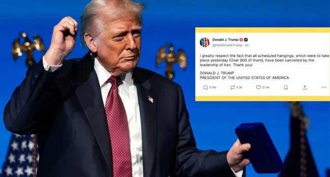 ആ-തീരുമാനം-ഞാൻ-ഏറെ-ബഹുമാനിക്കുന്നു…-ഇറാൻ-തൂക്കിലേറ്റാനിരുന്നത്-എണ്ണൂറിലധികം-രാഷ്ട്രീയ-തടവുകാരെ…-തീരുമാനം-മാറ്റിയതോടെ-യുഎസ്-സൈനിക-നടപടി-സാധ്യത-കുറയുന്നു-നന്ദി-പറഞ്ഞ്-ട്രംപ്,-പ്രതിഷേധങ്ങൾ-നിലച്ചു,-തെരുവുകൾ-ശാന്തം,-വ്യാപാര-പ്രവർത്തനങ്ങളും-സാധാരണ-നിലയിലേക്ക്…