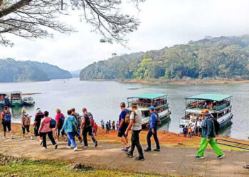വിദേശ-വിനോദസഞ്ചാരികളേറെ;-തേക്കടിയിൽ-വീണ്ടും-ഉണർവ്