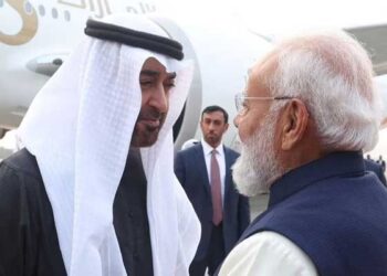 ഇത്തിരി-നേരം,-ഒത്തിരി-കാര്യം;-യുഎഇ-പ്രസിഡന്റിന്റെ-ഇന്ത്യാ-സന്ദർശനം-വെറും-മൂന്ന്-മണിക്കൂർ!-അതിനിടെ-ഇരുരാജ്യങ്ങളും-നിരവധി-പുതുകരാറുകളുമായ്-കൈകോർക്കാൻ-ധാരണയായി