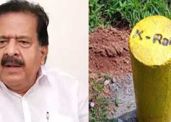 ഇനിയെങ്കിലും-ഈ-മഞ്ഞക്കുറ്റികൾ-ഒന്ന്-ഊരി-കളയാമോ?-സ്ഥലം-വിൽക്കാനുള്ളവരെങ്കിലും-അതൊന്നു-വിറ്റോട്ടേ…-തെരഞ്ഞെടുപ്പ്-വരാനിരിക്കെ-അതിവേഗ-റെയിൽ-പാത-പോലുള്ള-പലതും-പറയും,-ഈ-സർക്കാരിൻറെ-കാലത്ത്-ഒന്നും-നടക്കാൻ-പോകുന്നില്ല!!-കെവി-തോമസ്-പറഞ്ഞ-എന്തെങ്കിലും-നടന്നിട്ടുണ്ടോ?-രമേശ്-ചെന്നിത്തല