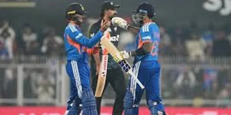 ന്യൂസിലന്‍ഡിനെതിരായ-ട്വന്റി20-ക്രിക്കറ്റ്-പരമ്പര-ഇന്ത്യക്ക്,-മൂന്നാം-മത്സരത്തില്‍-പത്ത്-ഓവറില്‍-ജയം