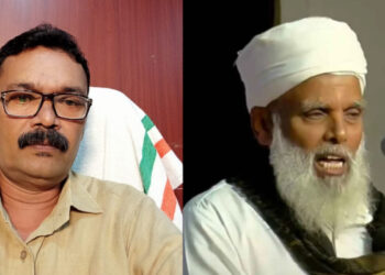 ഉമര്‍-ഫൈസി-പാണക്കാട്-കുടുംബത്തെ-അവഹേളിക്കാന്‍-മതവേദി-ഉപയോഗിക്കുന്നു,-അദ്ദേഹം-സംസാരിക്കുന്നത്-രാഷ്ട്രീയ-ഗുണ്ടയുടെ-ഭാഷയില്‍,-ഇങ്ങനെയല്ല-പണ്ഡിതന്‍മാര്‍-പെരുമാറേണ്ടത്,-മുശാവറയിലുള്ളവരെ-സിപിഎം-ആയുധമാക്കുകയാണെന്ന്-മുസ്ലിം-ലീഗ്-നേതാവ്