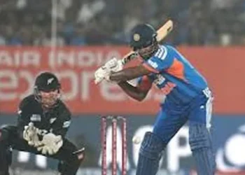 സഞ്ജു-സാംസണ്-വീണ്ടും-നിരാശ,-ഇന്ത്യ-100-കടന്നു