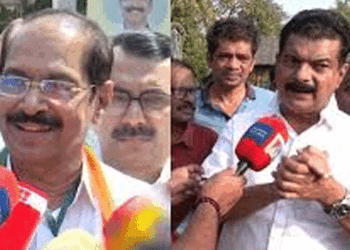 അങ്കത്തട്ടൊരുങ്ങി:-‘അൻവർ-ബേപ്പൂരിൽ-മത്സരിക്കും,ജയിക്കുമെന്നുറപ്പുണ്ട്‘-–-സണ്ണി-ജോസഫ്;-‘-ബേപ്പൂരിലും-കേരളമൊന്നാകെയും-സുനാമി-ആഞ്ഞടിക്കും,-എൽഡിഎഫിനെ-തൂത്തെറിയും,-മരുമോനായതിന്റെ-ലഹരിയിലാണ്-മുഹമ്മദ്-റിയാസ്,-എല്ലാം-പൊളിയും’-–-പി.-വി-അൻവർ