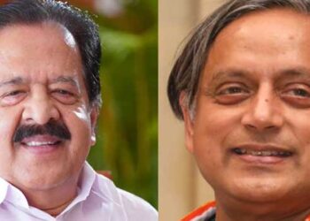 നിയമസഭാ-തിരഞ്ഞെടുപ്പിൽ-കേരളത്തിലെ-പോരാട്ടത്തിന്-പാർട്ടി-ഏറ്റവും-വിശ്വസിക്കുന്ന-മുഖം,-ആ-മുഖത്തെ-മുന്നിലേക്ക്-എത്തിച്ചിരിക്കുകയാണ്-ഹൈക്കമാന്റ്…-രമേശ്-ചെന്നിത്തല!!-പ്രചാരണത്തിന്-ദേശീയ-ശ്രദ്ധയും-ആശയവിനിമയ-മികവും-കൂട്ടാൻ-തരൂരും