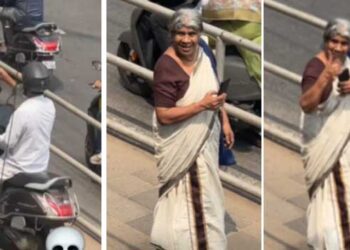 പ്രഭാവതിയമ്മയുടെ-കാലുകൊണ്ടുള്ള-ആ-ബ്ലോക്ക്-ഒരു-ഒന്നൊന്നരയായിരുന്നു…സ്കൂട്ടർ-യാത്രികൻറെ-ലൈസൻസ്-സസ്‌പെൻഡ്-ചെയ്ത്-മോട്ടോർ-വാഹന-വകുപ്പ്,-നടപടി-വീഡിയോ-സമൂഹമാധ്യമങ്ങൾ-ഏറ്റെടുത്തതോടെ