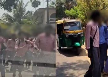 പരീക്ഷയ്ക്കെത്തിയ-പ്ലസ്-വൺ-പ്ലസ്-ടു-വിദ്യാർഥികൾ-തമ്മിൽ-കൂട്ടത്തല്ല്,-പിടിച്ചുമാറ്റാനെത്തിയ-ഓട്ടോ-ഡ്രൈവറേയും-വിദ്യാർഥികൾ-മർദിച്ചു,-ഒരു-വിദ്യാർഥിക്ക്-ക്രൂരമായി-മർദനമേറ്റു