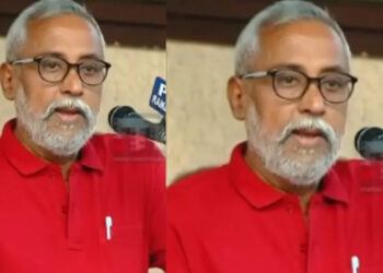 വി-കുഞ്ഞികൃഷ്ണന്റെ-പുസ്തകം-ഏറ്റുവാങ്ങിയതിലുള്ള-പക,-സിപിഎം-വിമര്‍ശകന്‍-വി-എസ്-അനില്‍കുമാറിന്റെ-വീടിന്-മുമ്പില്‍-റീത്ത്,-അന്വേഷണവുമായി-പൊലീസ്