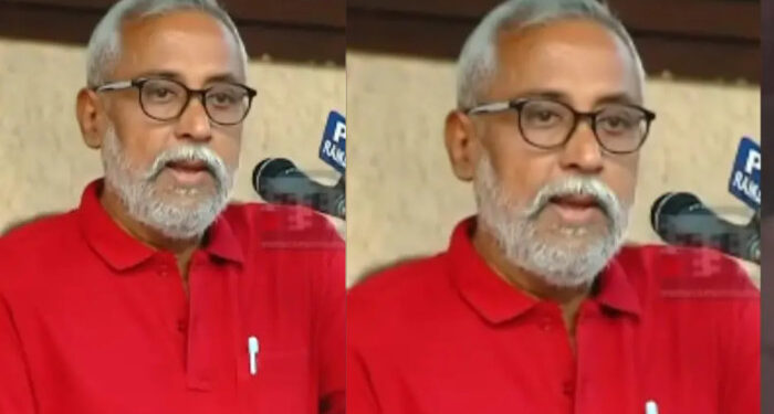 വി-കുഞ്ഞികൃഷ്ണന്റെ-പുസ്തകം-ഏറ്റുവാങ്ങിയതിലുള്ള-പക,-സിപിഎം-വിമര്‍ശകന്‍-വി-എസ്-അനില്‍കുമാറിന്റെ-വീടിന്-മുമ്പില്‍-റീത്ത്,-അന്വേഷണവുമായി-പൊലീസ്