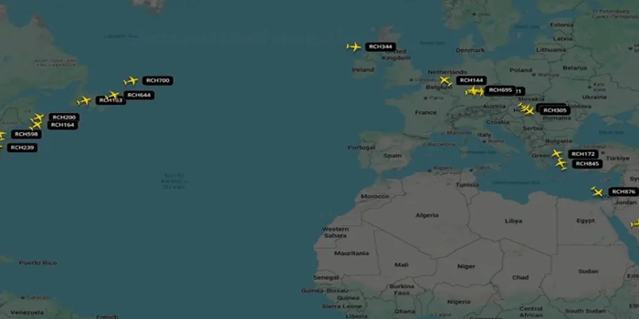 ഇറാനെതിരെയുള്ള-സൈനീക-വിന്യാസം-കൂടുതൽ-കടുപ്പിച്ച്-അമേരിക്ക;-യുദ്ധവിമാനങ്ങളുടെ-നിലയ്ക്കാത്ത-ഒഴുക്ക്-വ്യക്തമാക്കുന്ന-വീഡിയോ-പുറത്ത്;-എഫ്-16-ഫൈറ്റിങ്-ഫാൽക്കണുകൾ,എഫ്-15ഇ-സ്ട്രൈക്ക്-ഈഗിളുകൾ,-എഫ്-22-റാപ്റ്ററുകൾ-എന്നിവ-വിന്യസിക്കപ്പെട്ടു