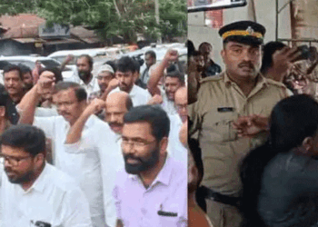 കെഎസ്.യു-പ്രതിഷേധത്തിനിടെ-ആരോഗ്യമന്ത്രിയ്ക്ക്-പരിക്കേറ്റ-സംഭവം:-മുഖ്യമന്ത്രി-ആശുപത്രിയിലെത്തി;-സംസ്ഥാനമൊട്ടാകെ-പ്രതിഷേധപ്രകടനങ്ങൾക്ക്-ആഹ്വാനമേകി-സിപിഎം