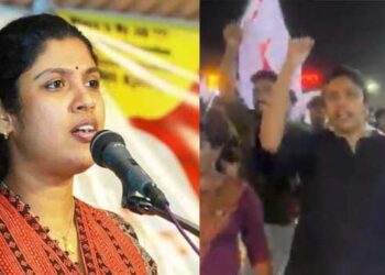 ‘പ്രതിഷേധ-പ്രകടനങ്ങളിൽ-വൈകാരിക-മുദ്രാവാക്യം-വിളികൾ-സ്വാഭാവികം,-സമൂഹമാധ്യമത്തിൽ-പ്രചരിക്കുന്നത്-വീഡിയോയുടെ-കട്ട്-ചെയ്‌തെടുത്ത-ചെറിയ-ഭാഗം-മാത്രം’-ചിന്താ-ജെറോം!!-അസഭ്യം-കലർന്നതും-പ്രകോപനപരമായ-മുദ്രാവാക്യം,-ചിന്ത-ജെറോം-ഉൾപ്പെടെ-55-പേർക്കെതിരെ-കേസ്