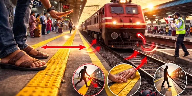 പ്ലാറ്റ്‌ഫോമിലെ-മഞ്ഞവരകൾ-വെറും-അലങ്കാരമല്ല;-അറിയാം-ഈ-ജീവരേഖയുടെ-പ്രാധാന്യം